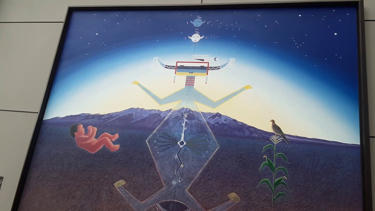 Creepy Art at the Denver Airport