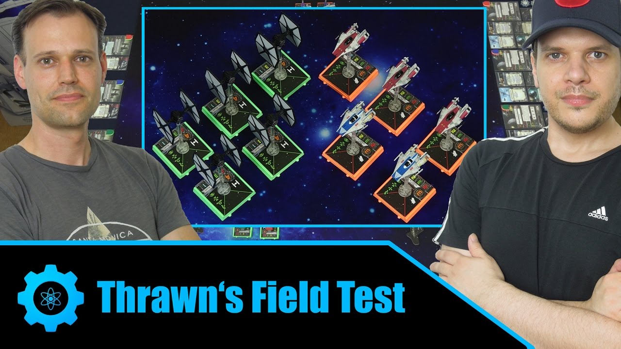 A-Wing Swarm vs. TIE/FO Fighter Swarm | X-Wing Miniatures Game Battle Report