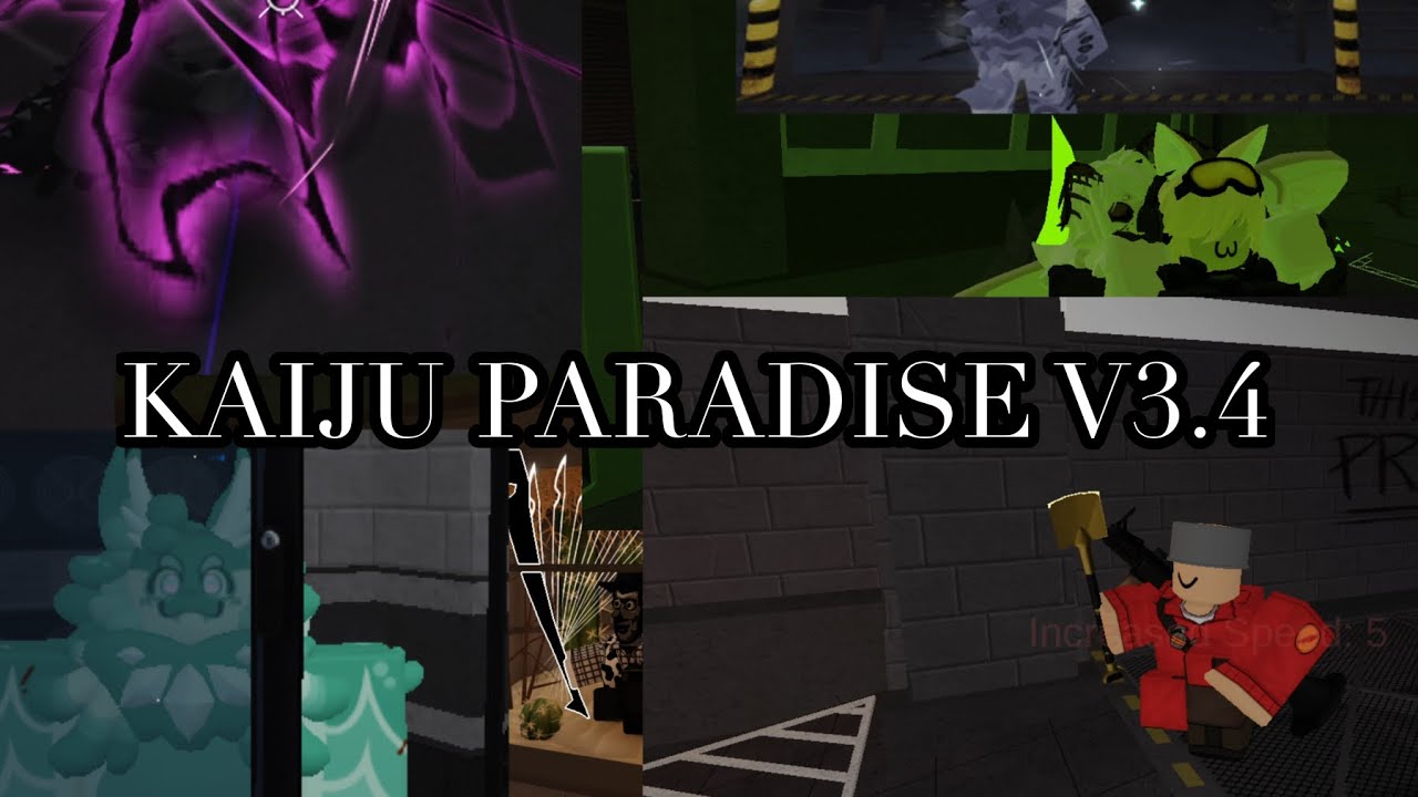 Kaiju Paradise V3.4 Sneak Peeks