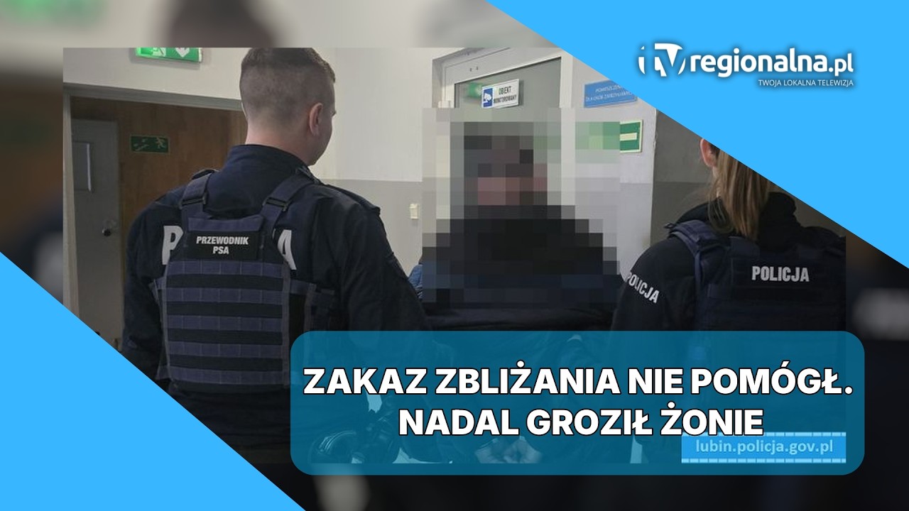 Lubin. 75 latek znęcał się nad żoną