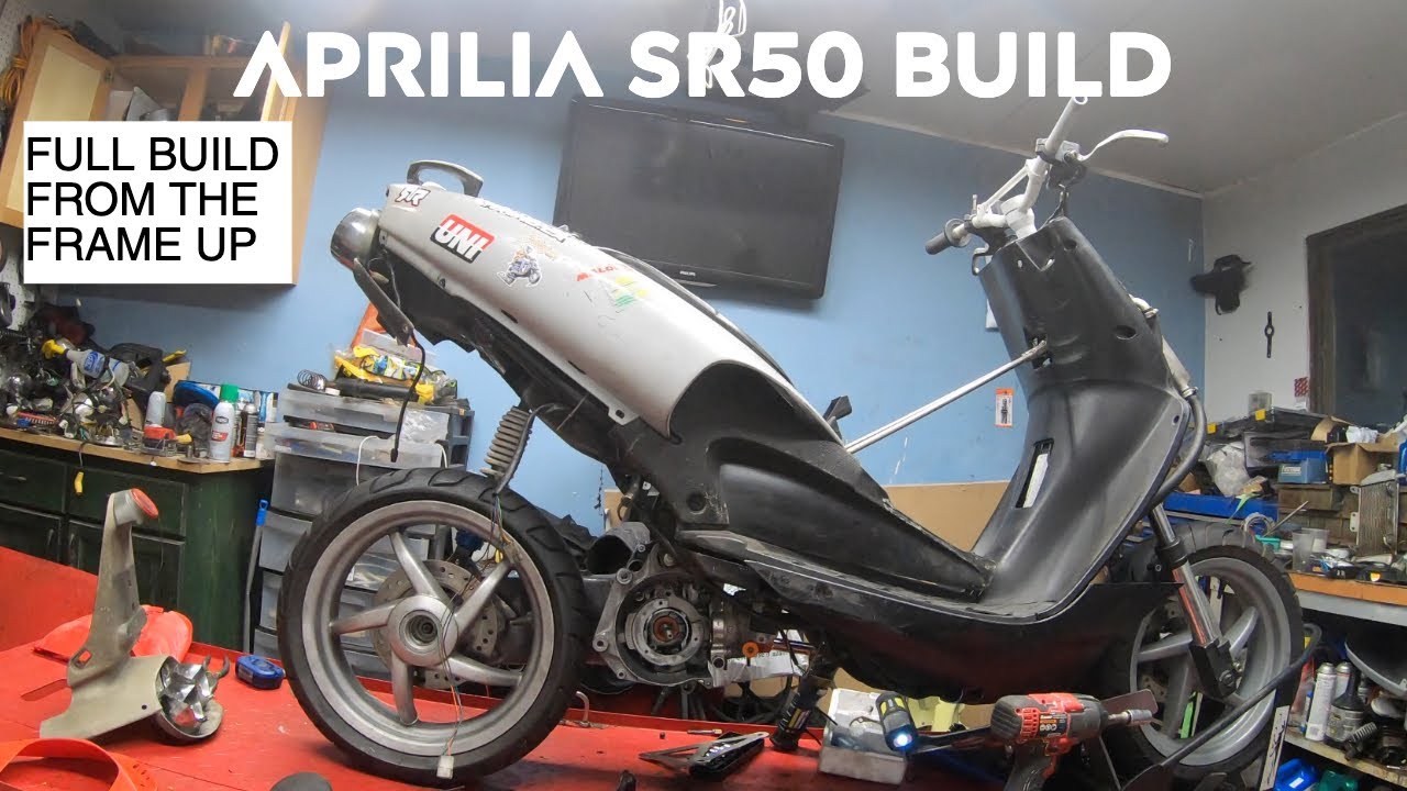 Aprilia SR50 build