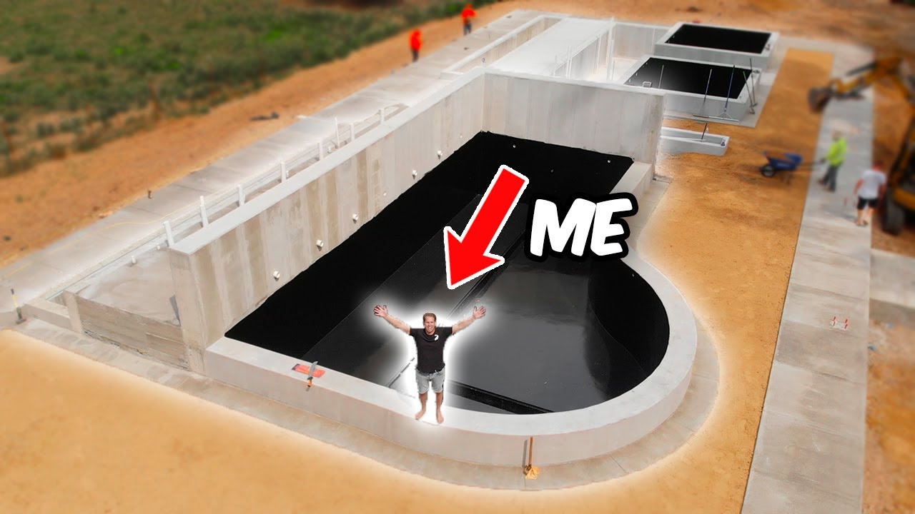 Building A Massive Fish Pond! (pt 1)