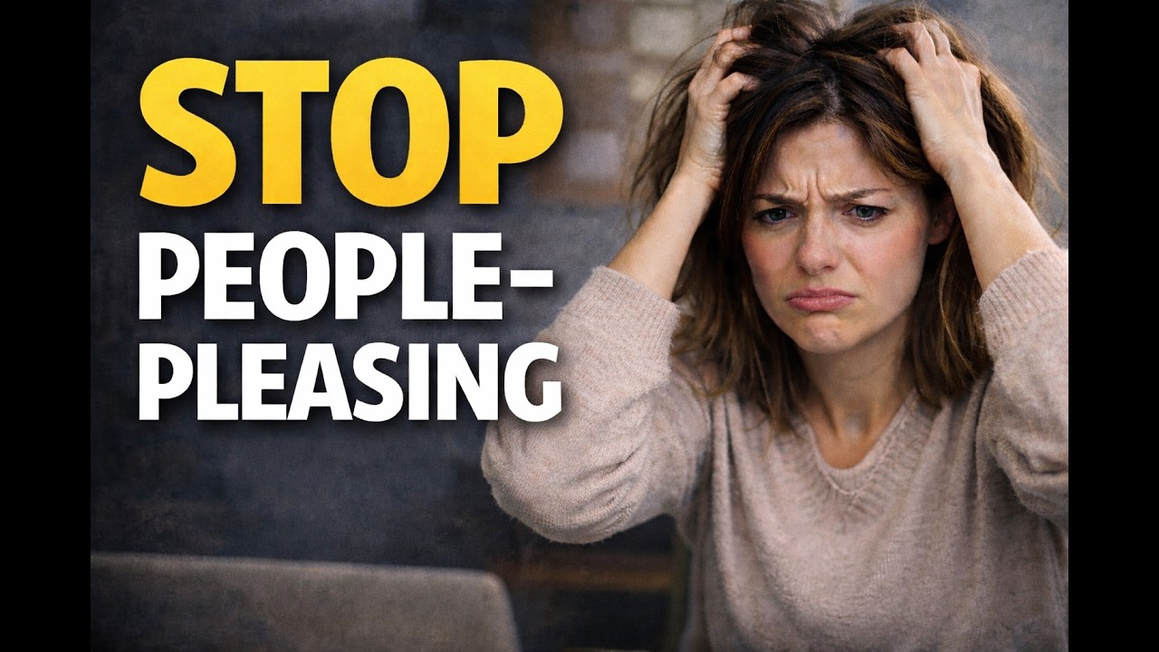 How to Stop People-Pleasing (And Finally Respect Yourself) #PeoplePleasing #Boundaries #SelfRespect