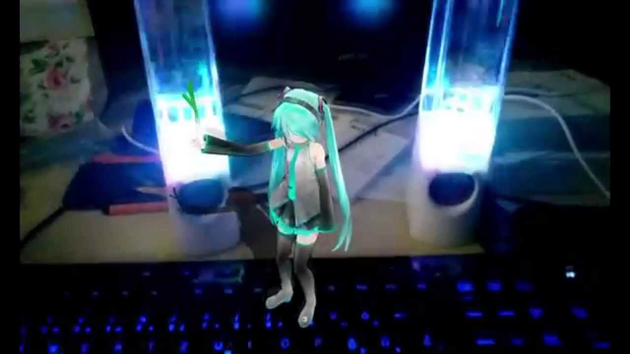 Miku miku AR Dance w/ water led speaker