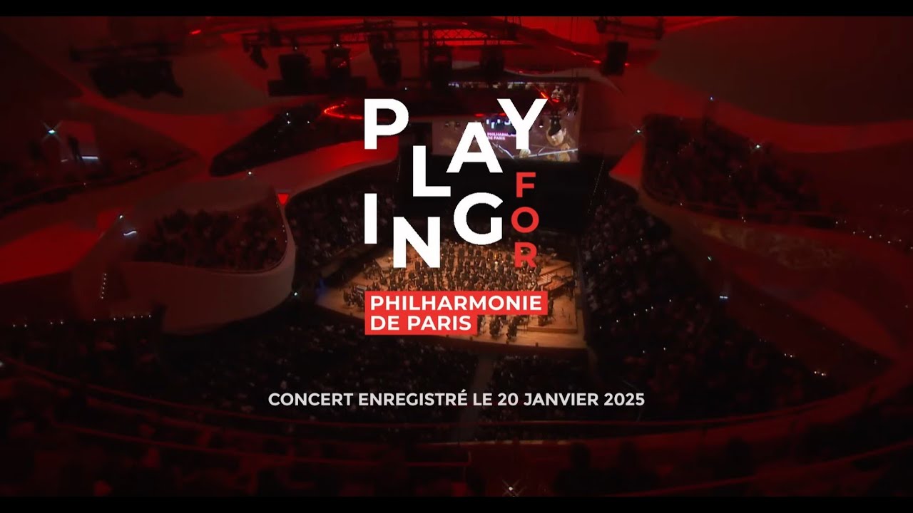 Playing for Philharmonie de Paris 2025