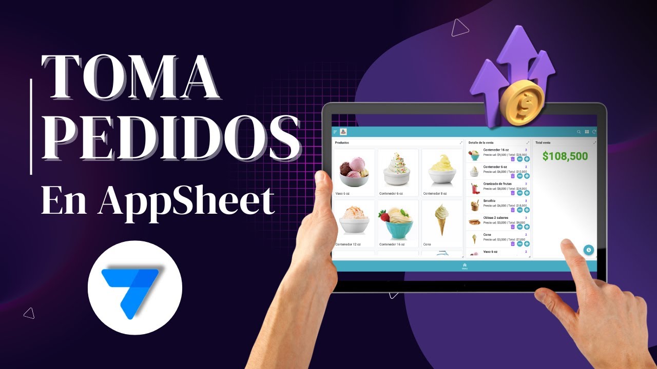 Realiza una app de toma pedidos en AppSheet 😎