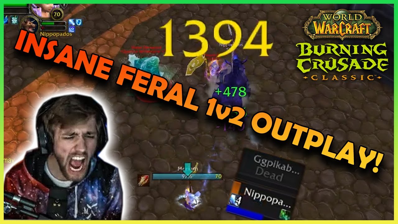 INSANE FERAL 1v2 OUTPLAY! | Sodapoppin | Daily Classic WoW Highlights #62 |
