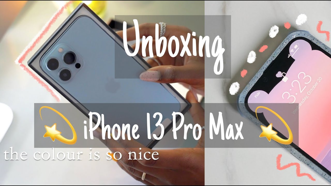 Sierra Blue iPhone 13 Pro Max 🍏Unboxing ASMR + Casetify Case #relaxing