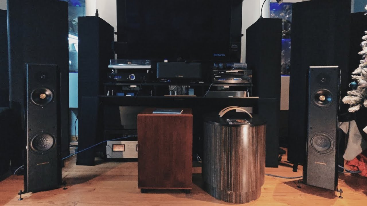 Sonus Faber Grand Piano Concerto and Phase Linear 400 