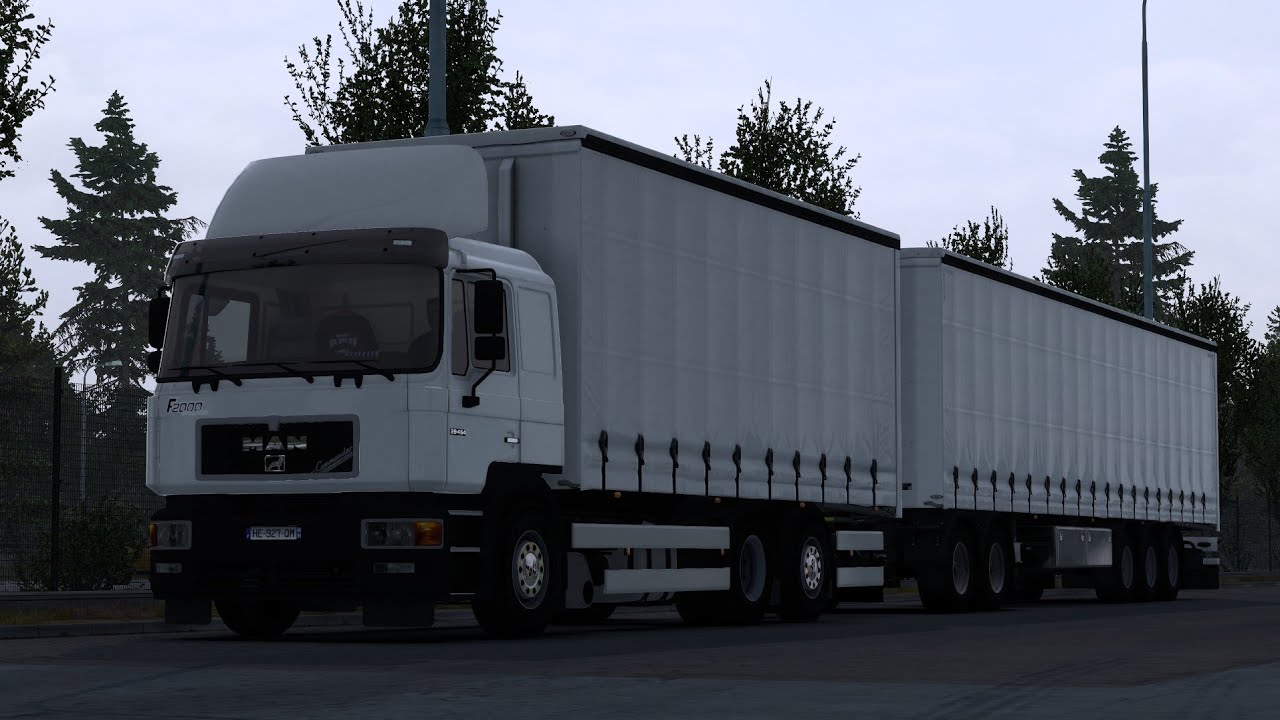 ETS2 | POV Driving MAN F2000 Commander Rigid from Oulu (FIN) - Pori (FIN)