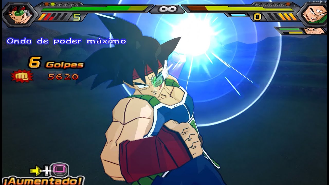 Bardock vs El Estilo Grulla - Dragon Ball Z Budokai Tenkaichi 4