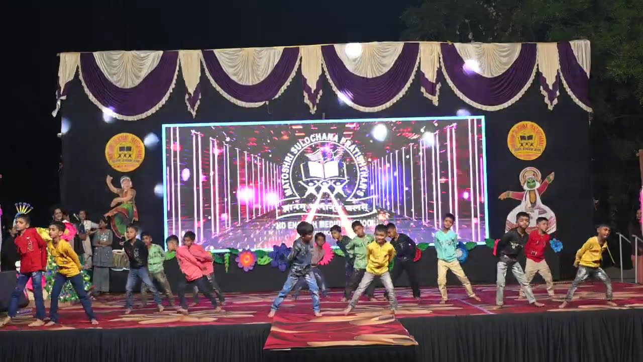 Koi Kahe Kehta Rahe - HD English Medium School Gathering Dance - 2024-25