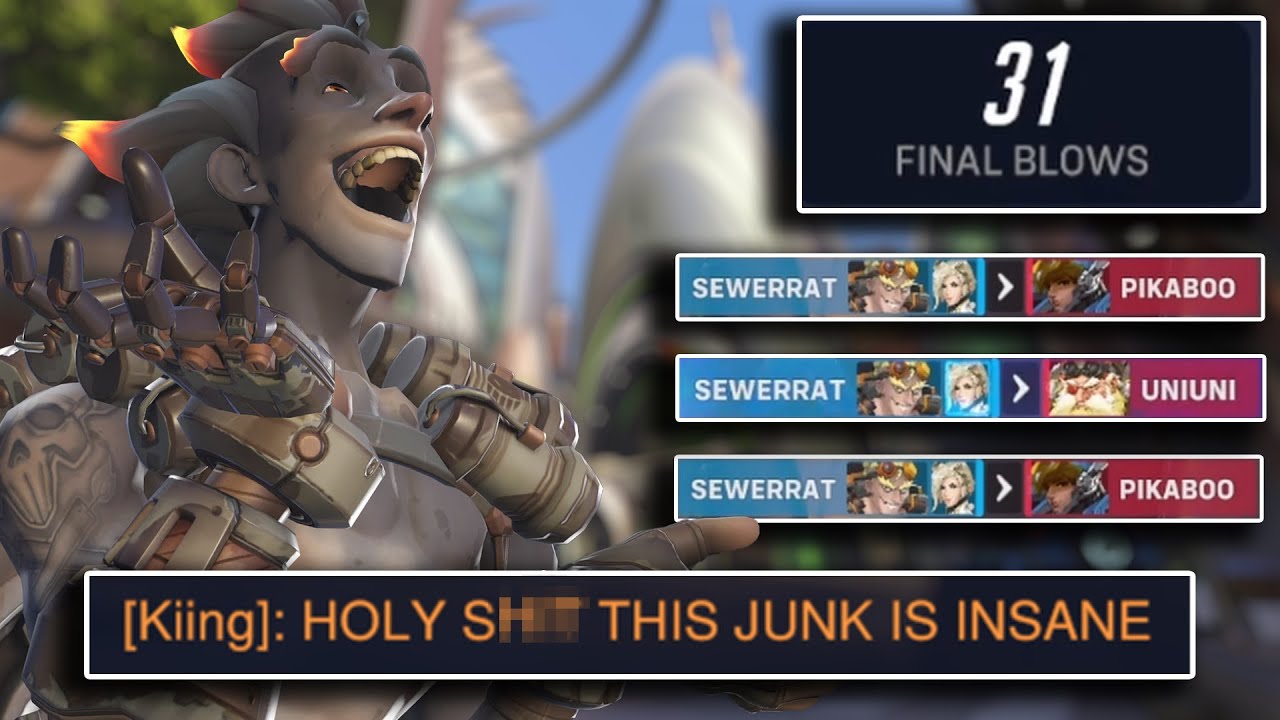 When a TOP 500 Junkrat LEGALLY SMURFS In Masters...