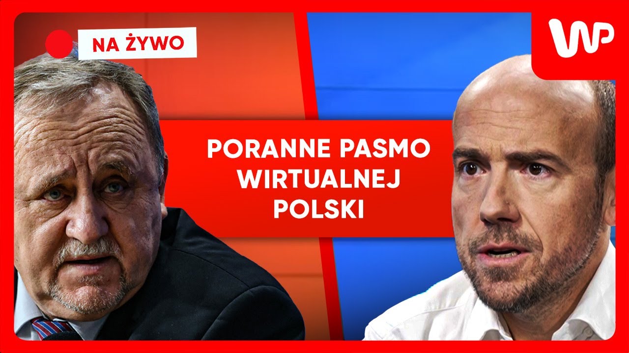 [NA ŻYWO] Poranne pasmo WP. Gośćmi: Borys Budka i gen. Bogusław Pacek