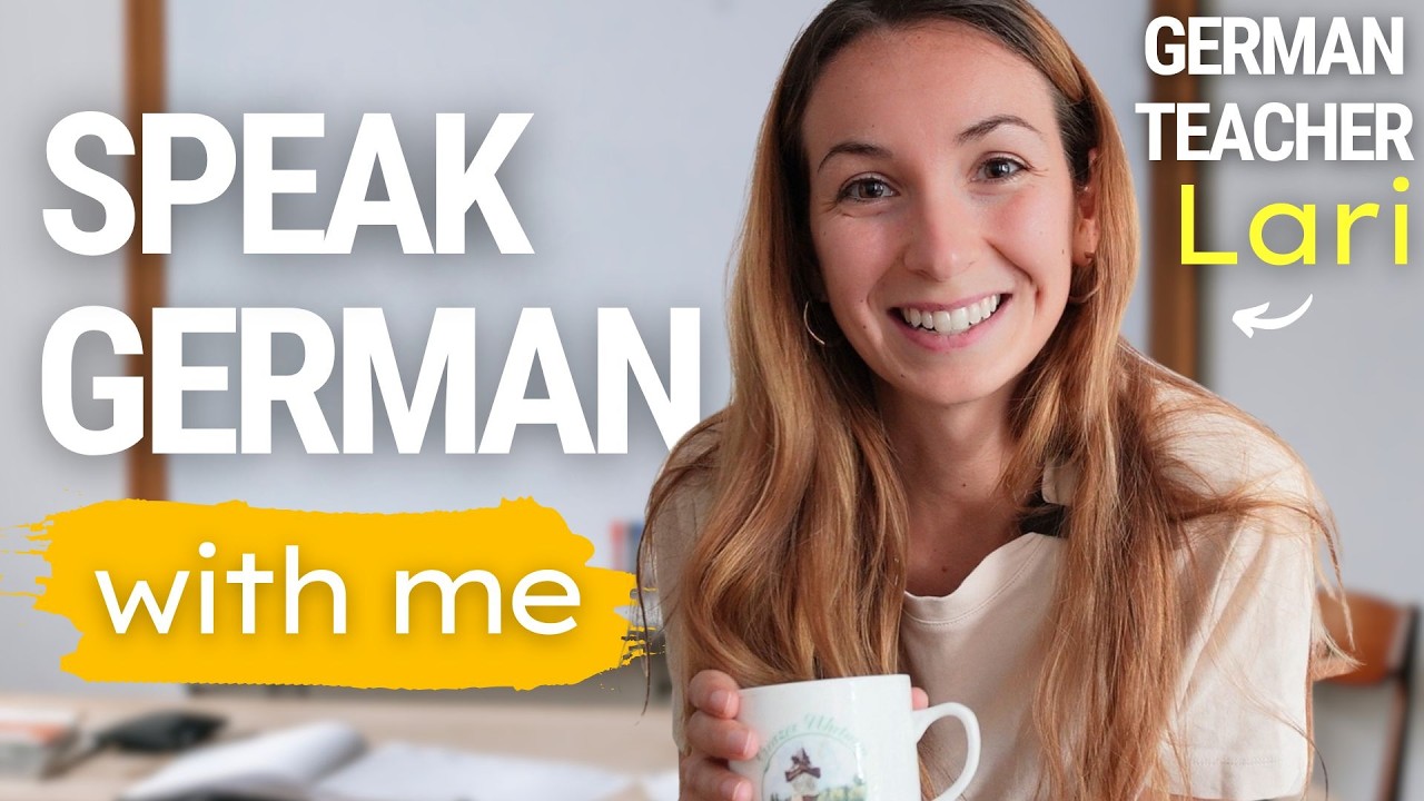 Speak German With Me: 20 Minutes German Conversation Practice for Beginners