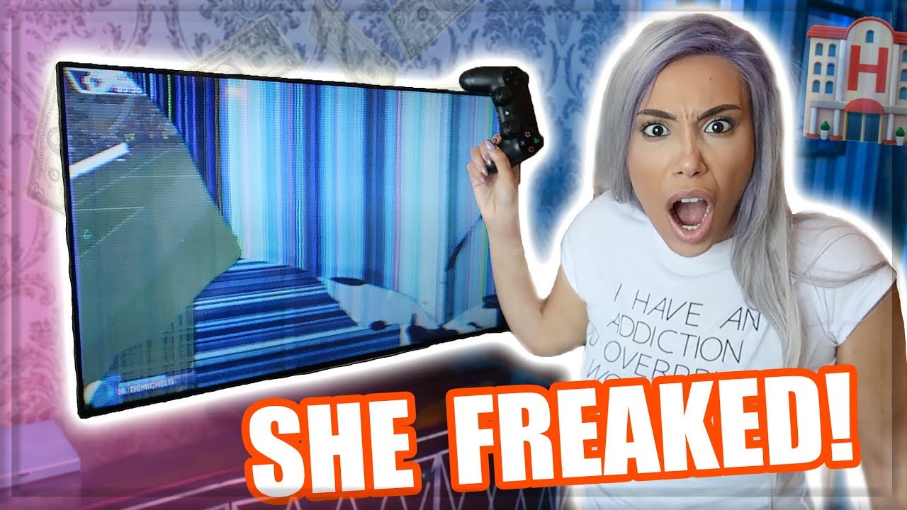 DESTROYING HOTEL ROOM PRANK!!