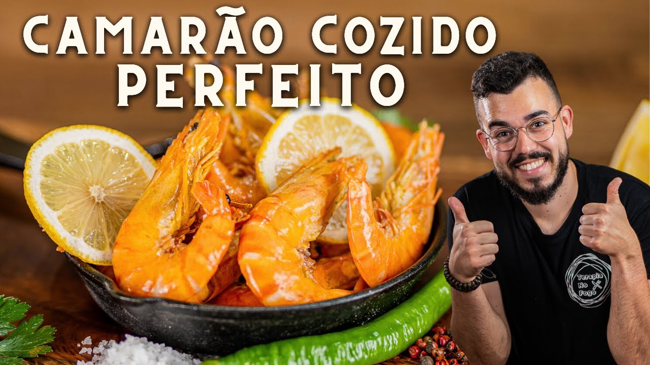 COMO COZER CAMARÃO CORRETAMENTE