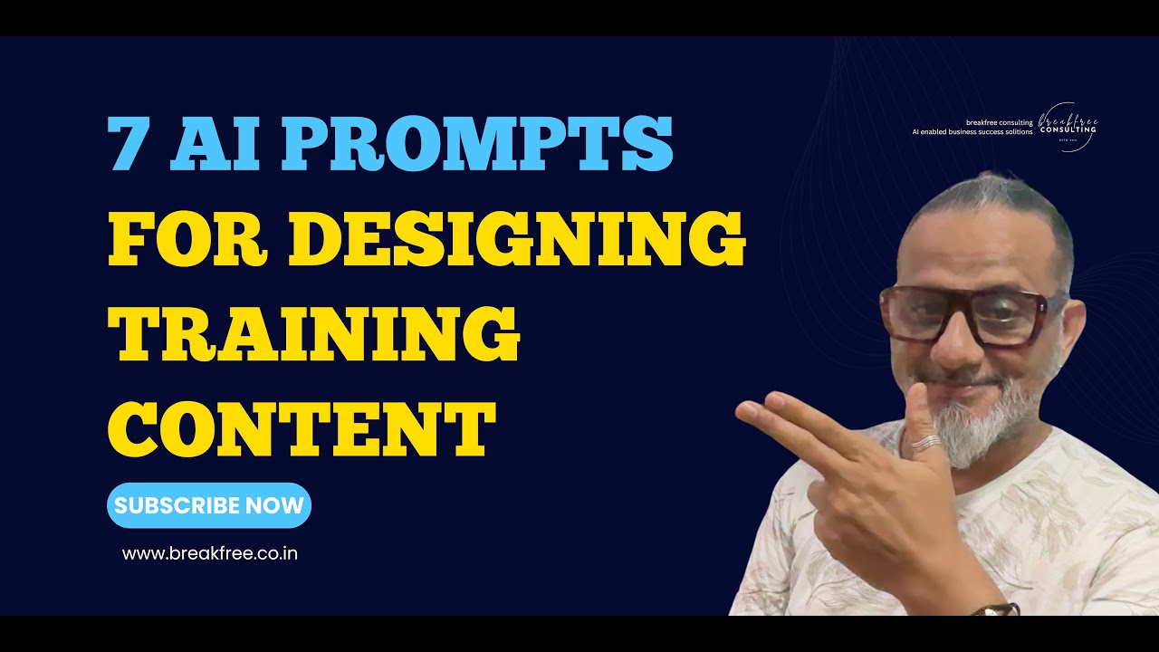 7 AI Prompts for Designing Training Content for HR & LnD Professionals