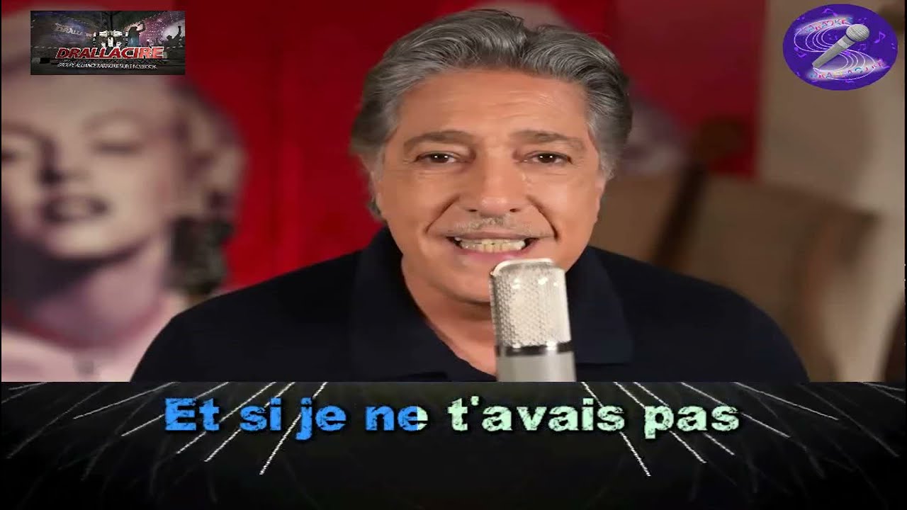 Karaoké Frédéric François - Et si je ne t'avais pas (+Bv)