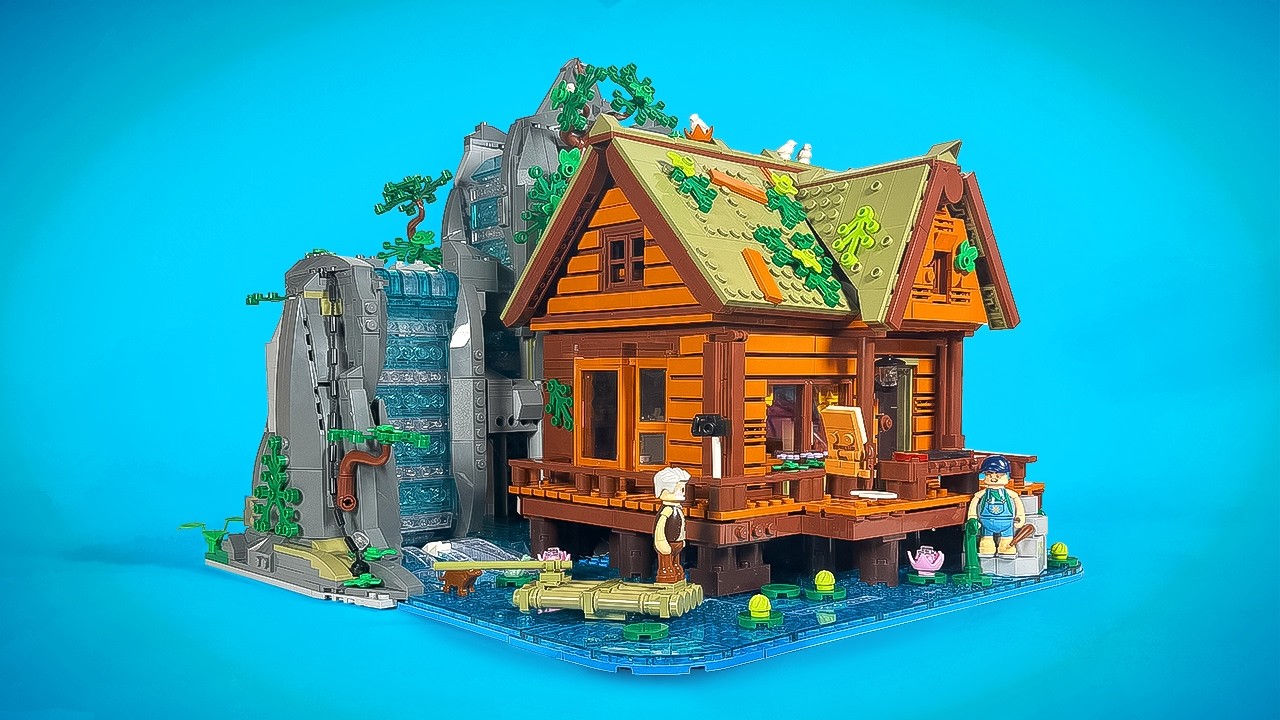 LumiBricks Waterfall Cabin Review