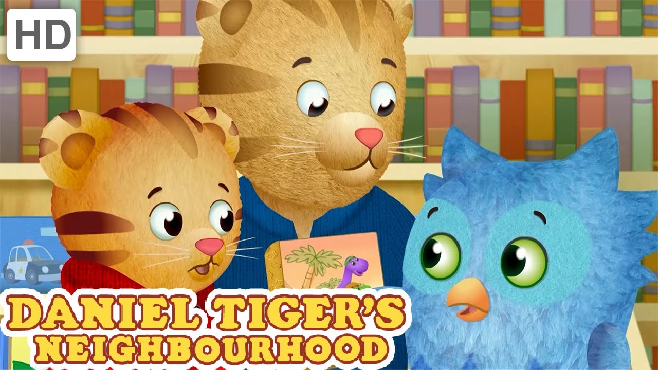 Sharing at the Library | Daniel Shares with Margaret (HD Full Episodes) | Daniel Tiger