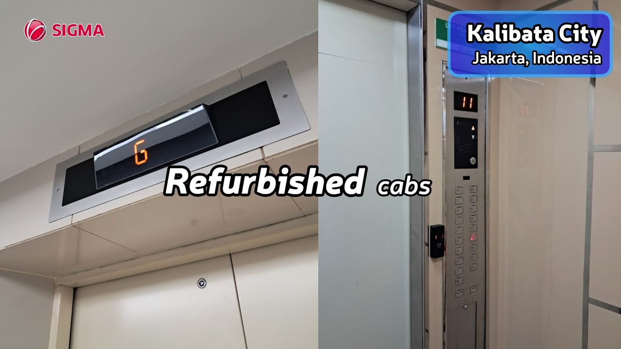 CABS REFURBISHED! Sigma Elevators - Kalibata City Residences, Jakarta, ID
