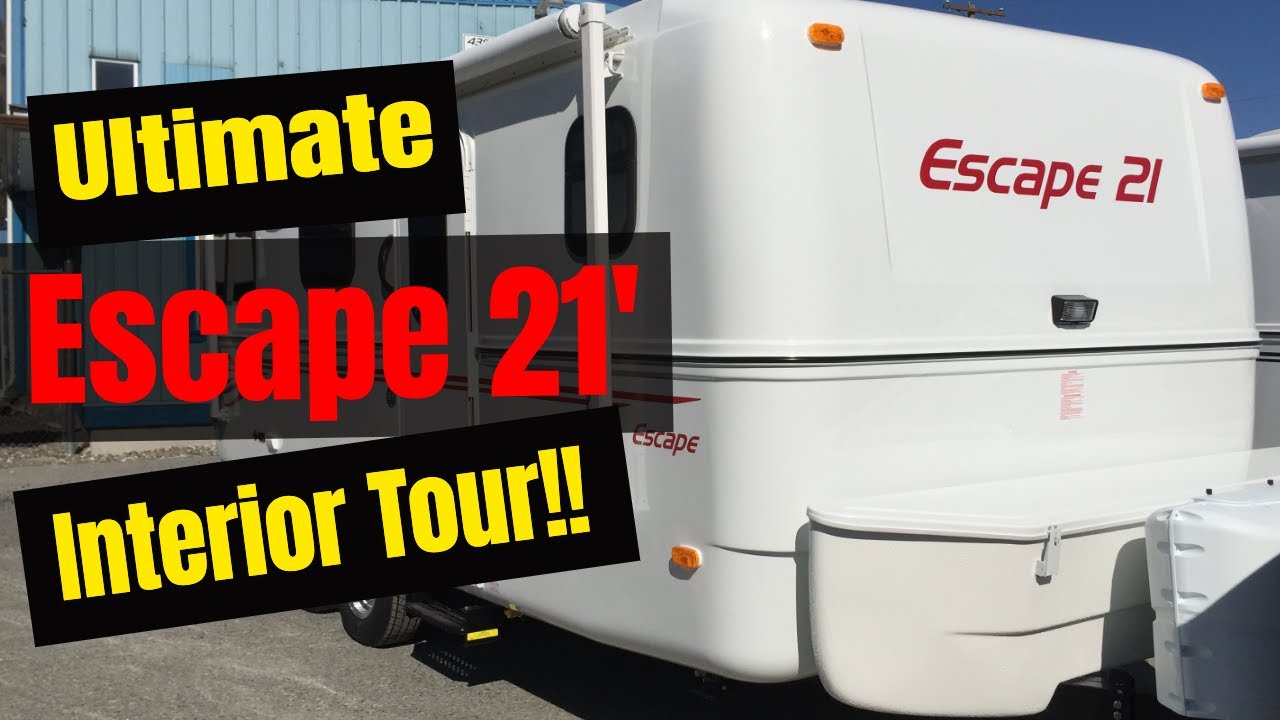 Escape Travel Trailer 21 Tour - Full Time RV Living