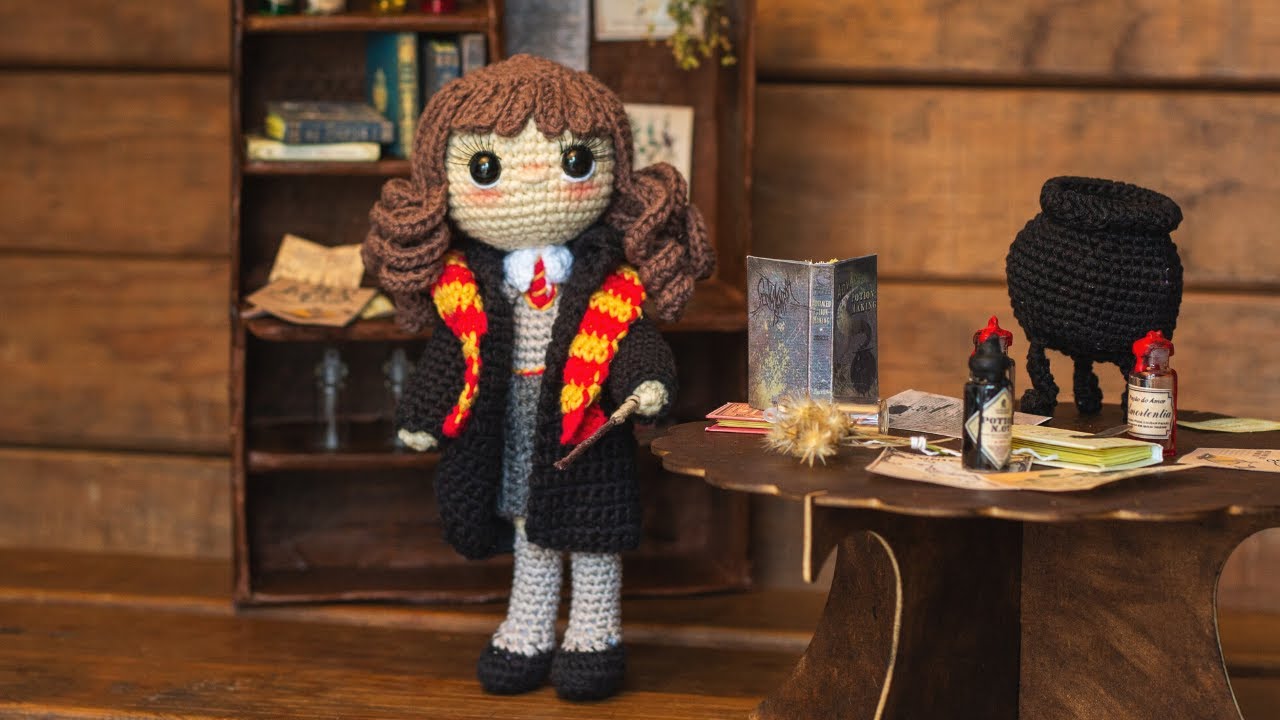Hermione Granger //Harry Potter// Amigurumi tutorial// parte 2 de 3