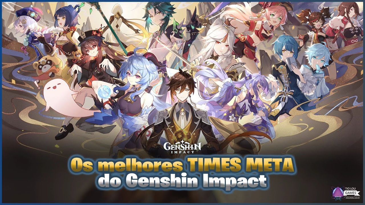 Tipos de Time que você pode montar em Genshin Impact