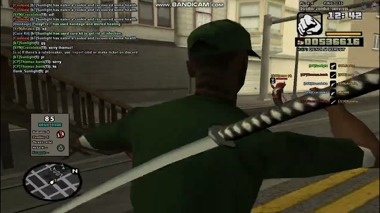 1v1 [SYN]Anasia. Pro Zombie |Bttdm ZS