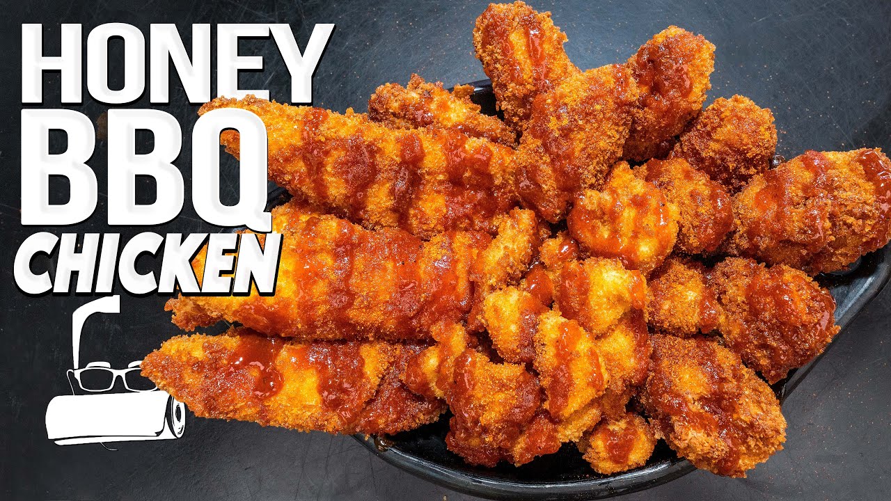 HONEY BBQ CHICKEN (TENDERS, WINGS & POPCORNS) SAM THE COOKING GUY