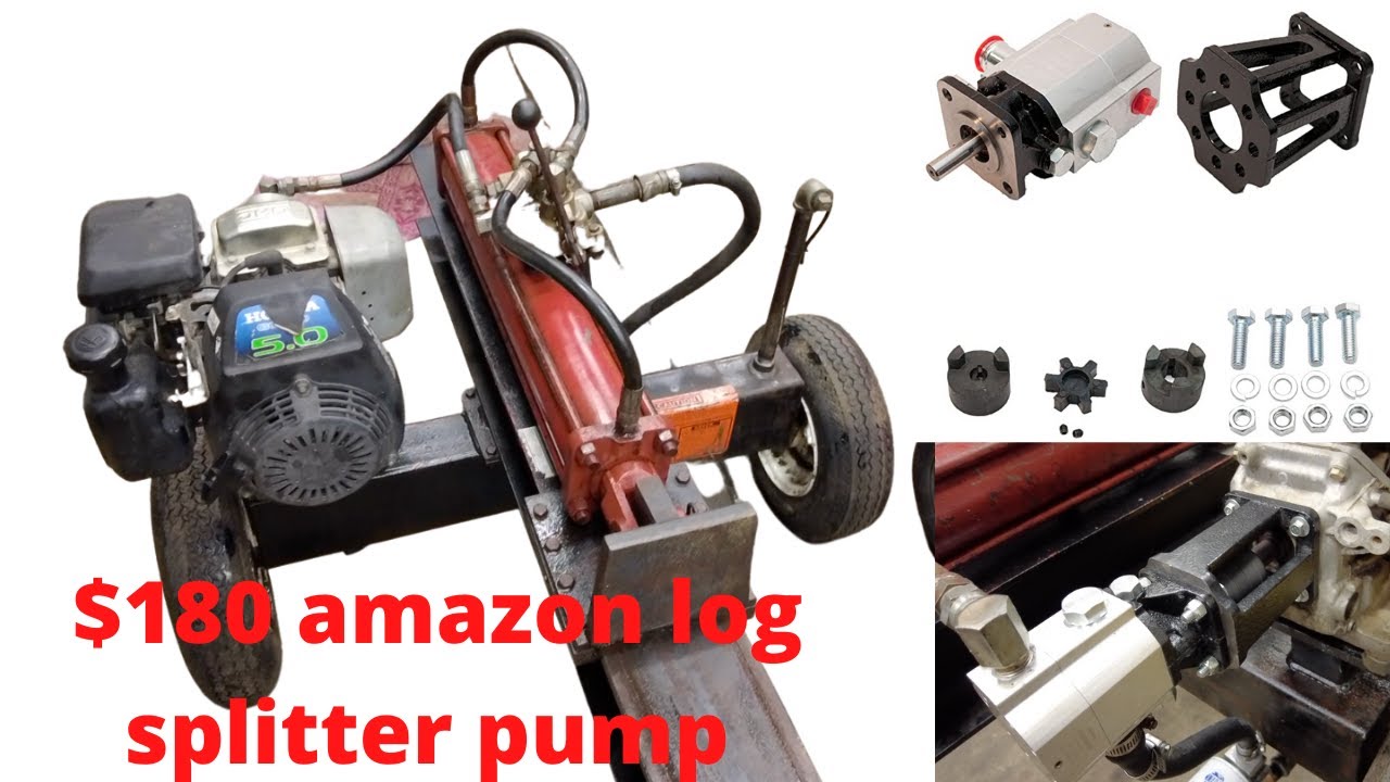 $180 amazon log splitter pump review