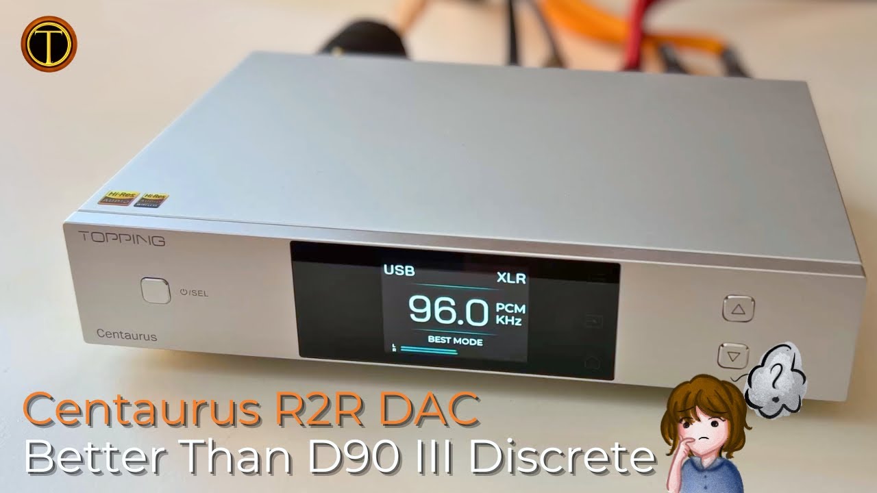 Topping Centaurus R2R DAC Review with OS & NOS Filter Comparisons
