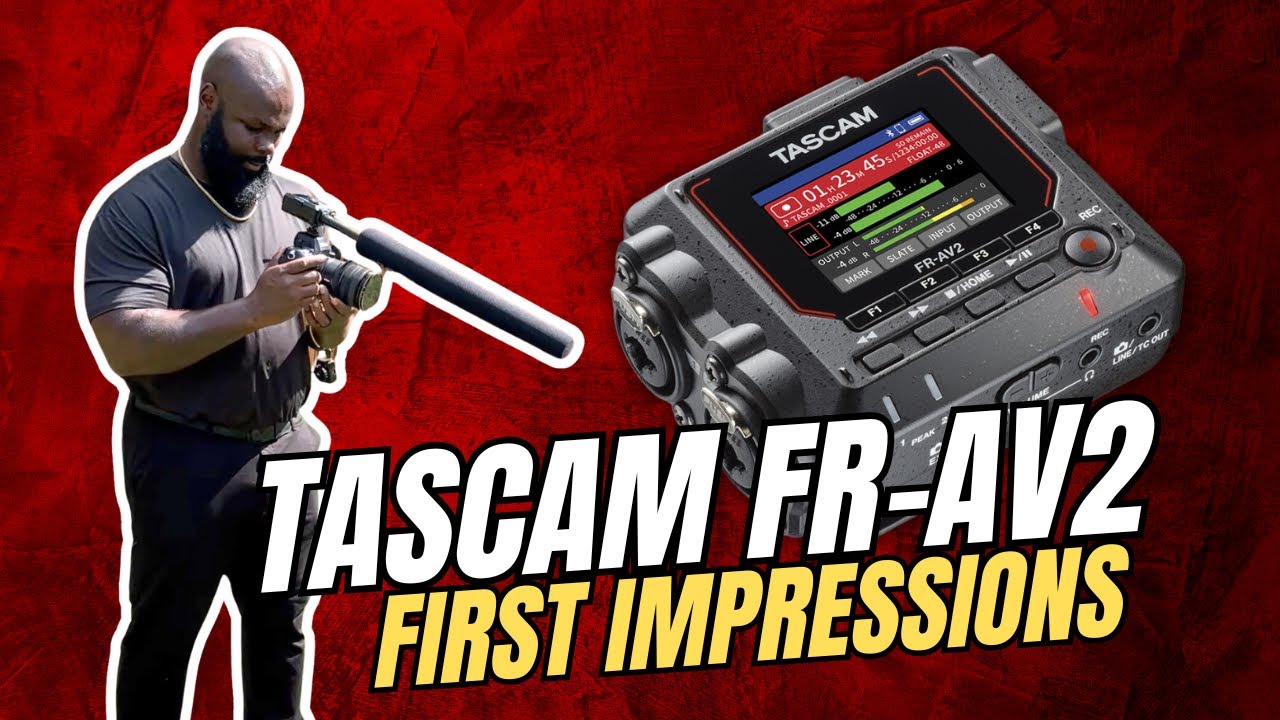 Компактный 32-битный рекордер с плавающей точкой Tascam FR-AV2 | Первые впечатления