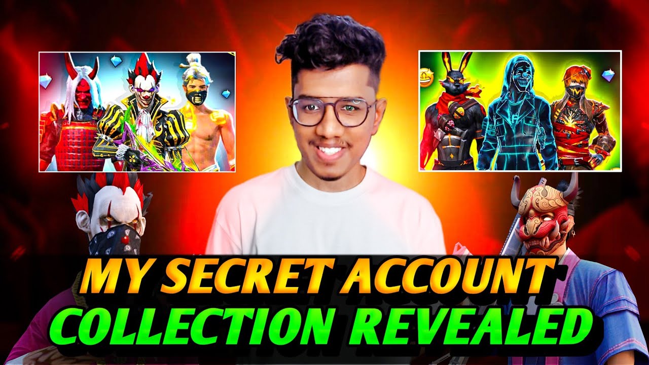 My Secret V Badge Acccount Collection Revealed 😱 Akshay Akz #freefire