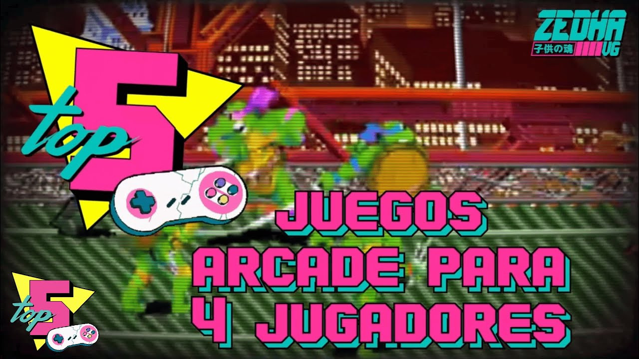TOP 5: Juegos Arcade Para 4 Jugadores