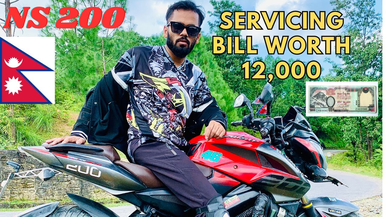NS 200 Service cost very expensive | Chain Sprocket replaced 😱