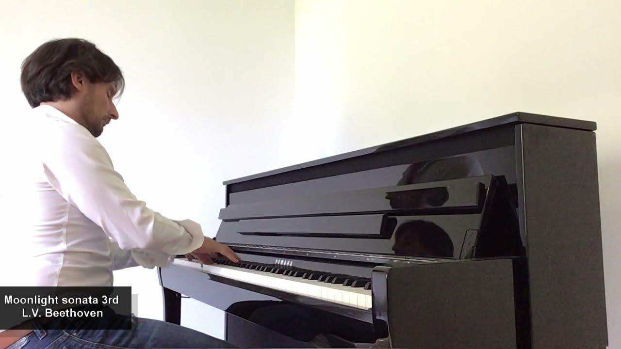Moonlight sonata 3rd presto agitato - Sonate au clair de lune Beethoven 3 - CLP785 - CFX Grand