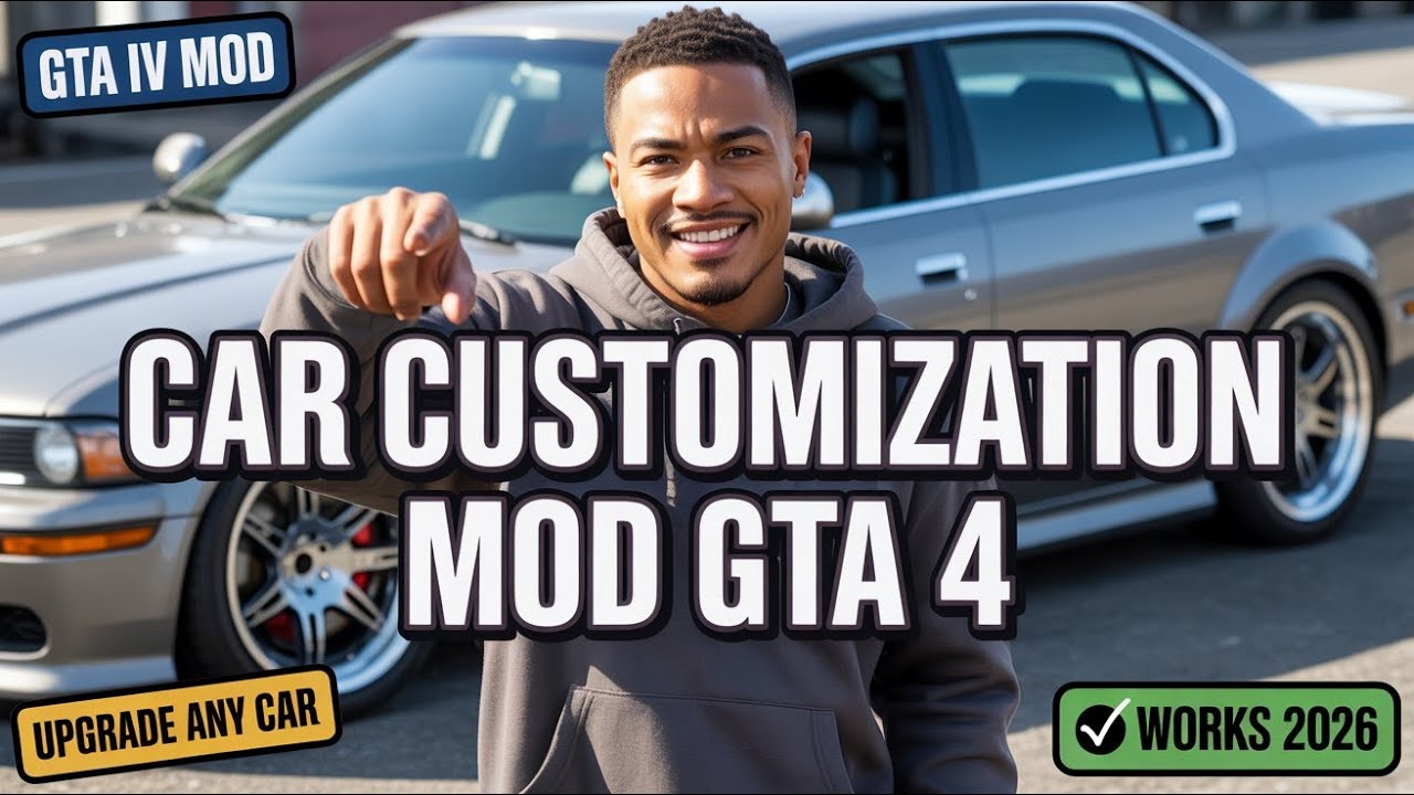 GTA IV Car Customization Mod | Customize & Upgrade Any Car (2026)