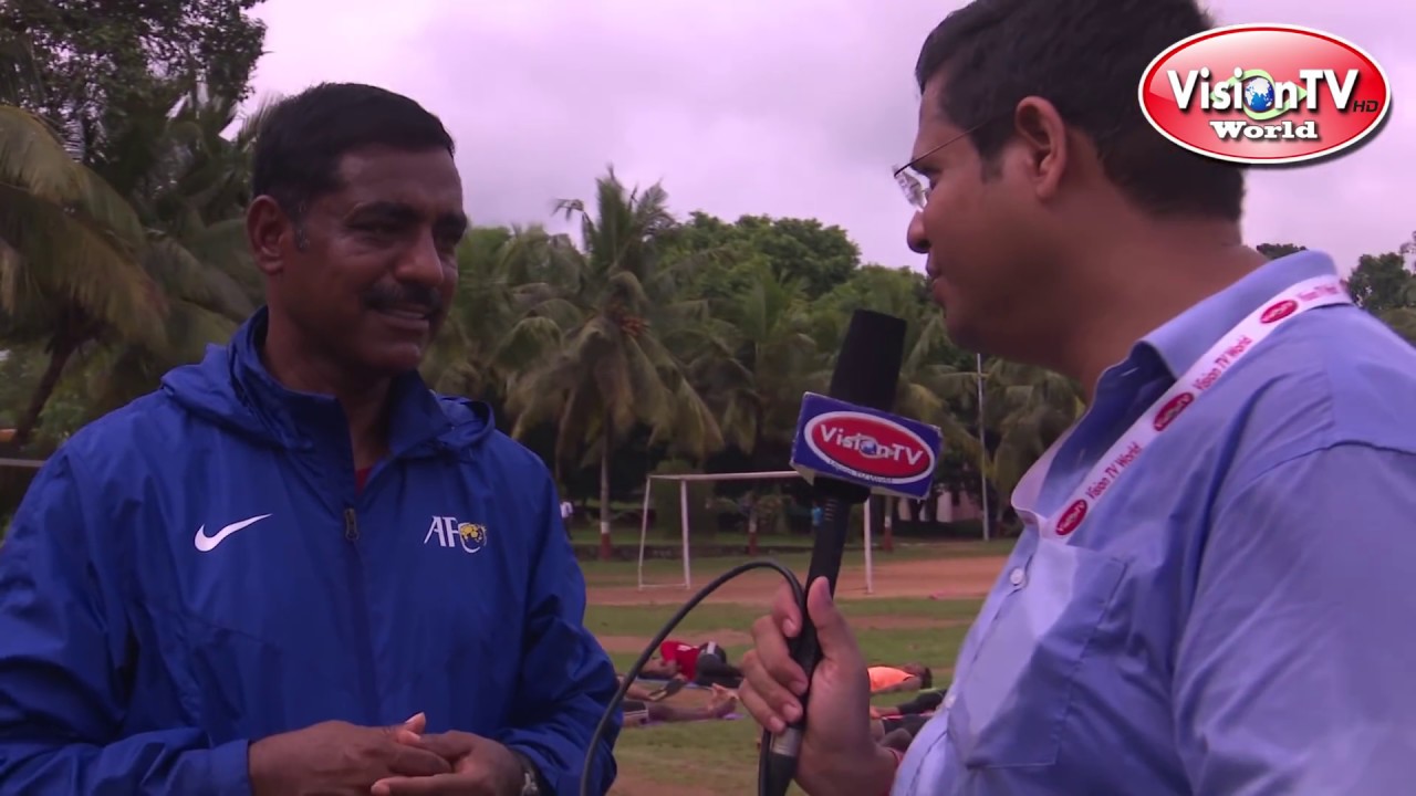 FIFA trained, SAI LNCPE's Chief Football Coach & Associate Professor Dr. Pradip Dutta.