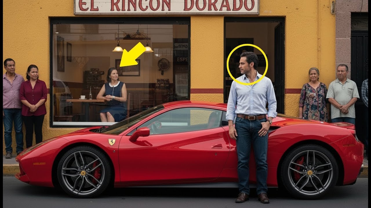 Se burlaron de ella por ser esposa de un mecánico — hasta que él apareció manejando su Ferrari
