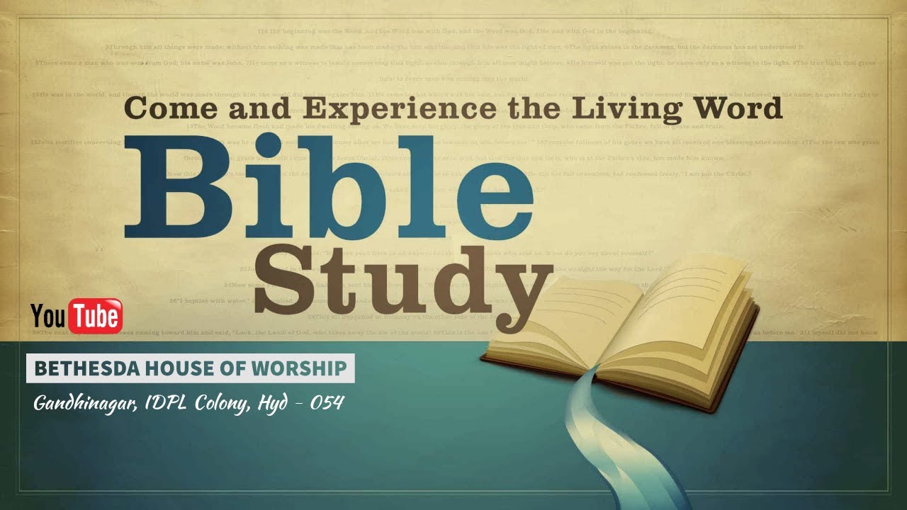 Bible Study | Bethesda House Of Worship | 16-03-2026