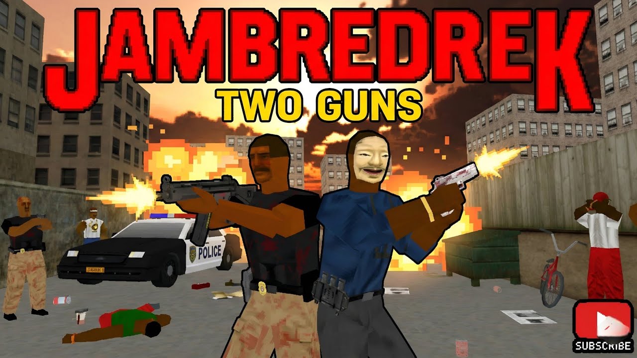 This Cop Is Not a Hero, Corrupt Cop Story Game | JAMBREDREK TWO GUNS Full Gameplay