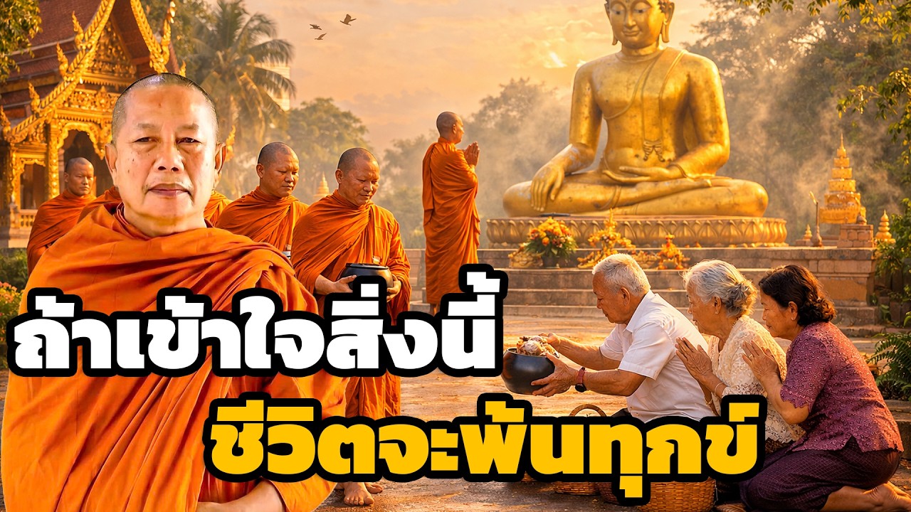 อยากพ้นทุกข์ต้องเปลี่ยนสิ่งนี้ก่อน  ธรรมะคลายทุกข์ พระมหาบุญช่วย ปัญญาวชิโร 3
