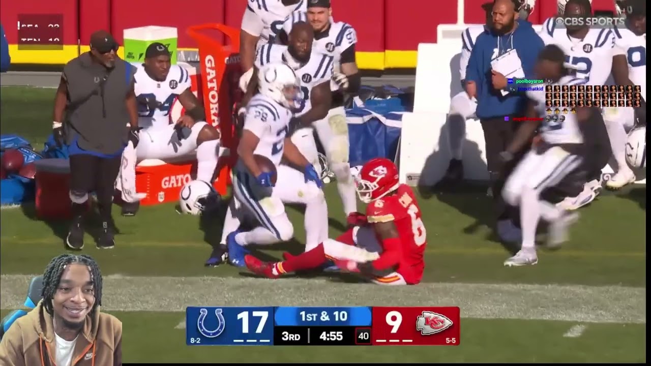 FlightReacts To Colts vs. Kansas City Chiefs Game Highlights | NFL 2025 Season Week 12!