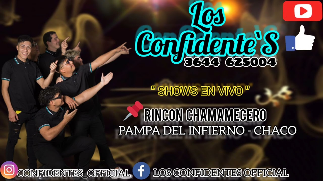 CONFIDENTES• EN VIVO -  DÍA DE LA MADRE - PAMPA DEL INFIERNO