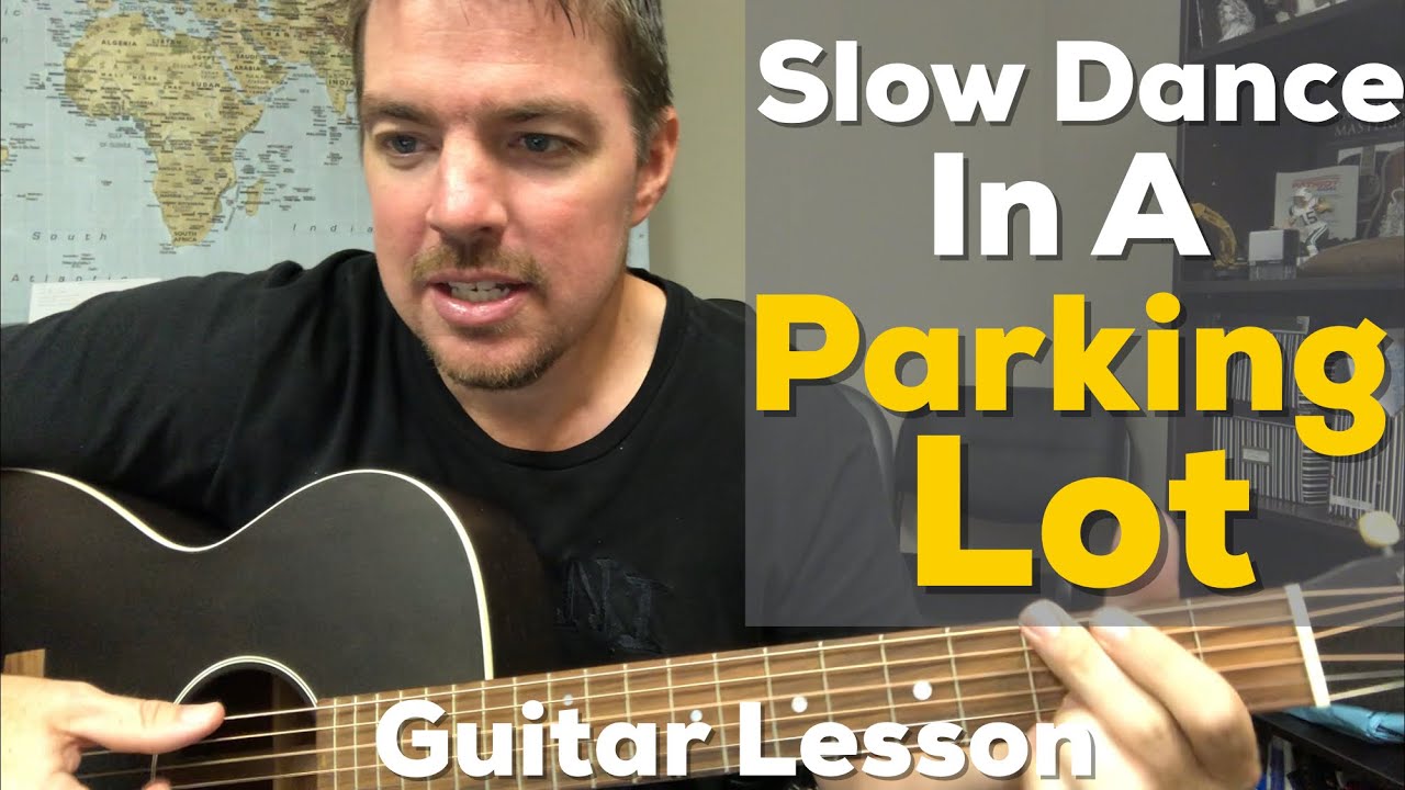 Slow Dance In A Parking Lot | Jordan Davis | Beginner Guitar Lesson