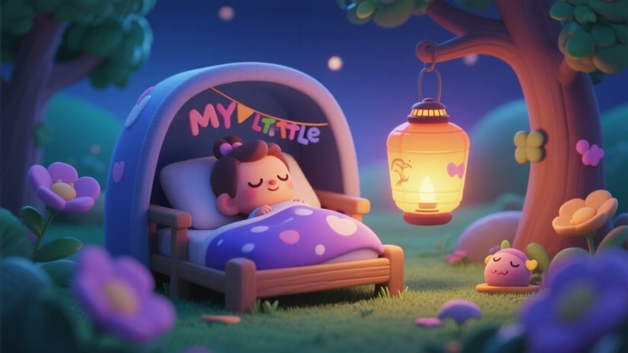 My Little Lantern Lullaby | Calm Nursery Rhymes & Kids Songs | Bedtime Sleep Music