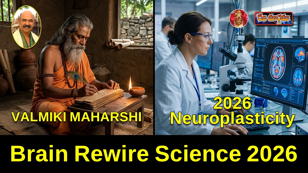 🙏 కిరాతకుడి నుండి మహర్షి వాల్మీకి మార్పు | Brain Rewire Science 2026 🙏#telugu #neuroplasticity