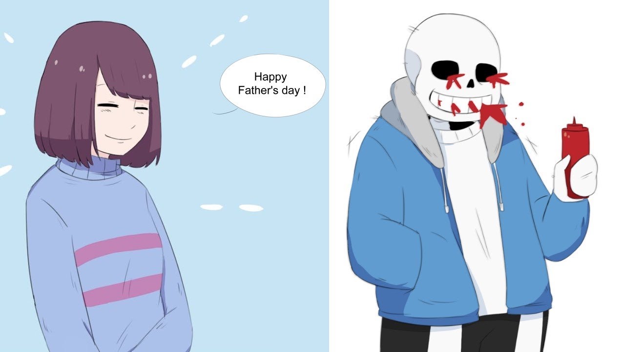 Frisk tells Sans something【 Undertale Animation - Undertale Comic dubs 】